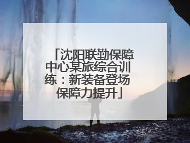 沈阳联勤保障中心某旅综合训练：新装备登场 保障力提升